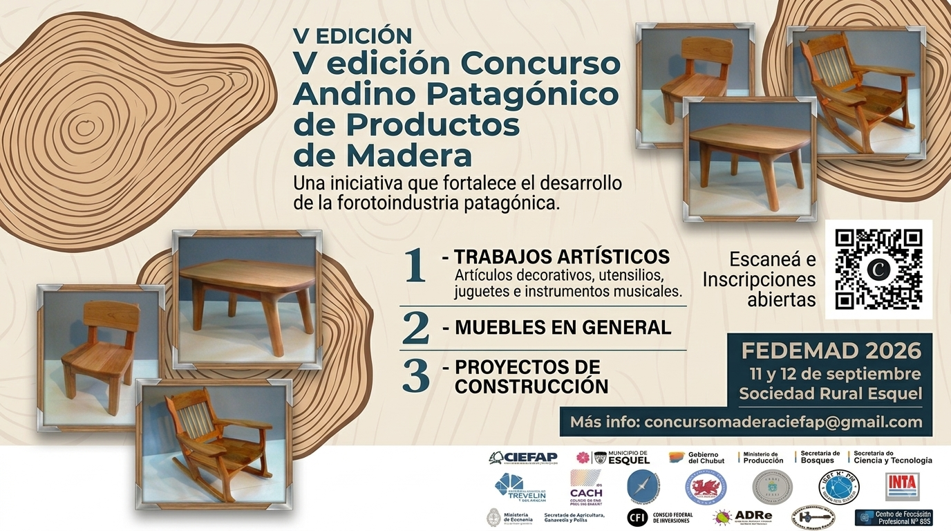 Nueva edición de la Feria de la Madera de la Patagonia