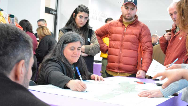 Comunidades e instituciones participan en la elaboración del mapa de riesgo de incendios en Ushuaia