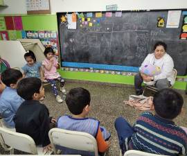 Logo Herbario CIEFAP: Comenzó el ciclo de charlas en escuelas